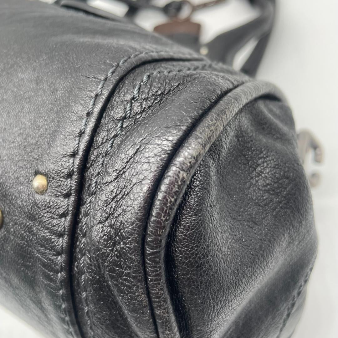 Chloé Rare Black Paddington Silver Hardware