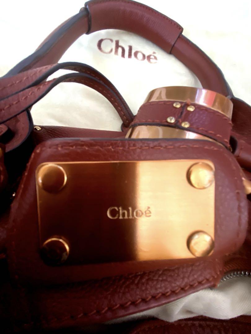 Chloé Chocolatey Burgundy Paddington