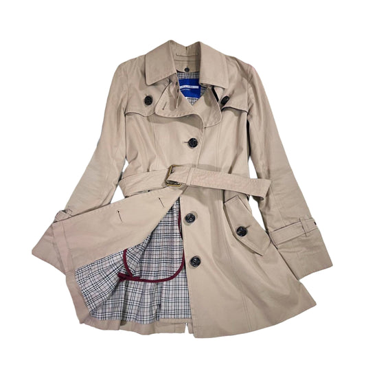 burberry beige spring belted trench coat