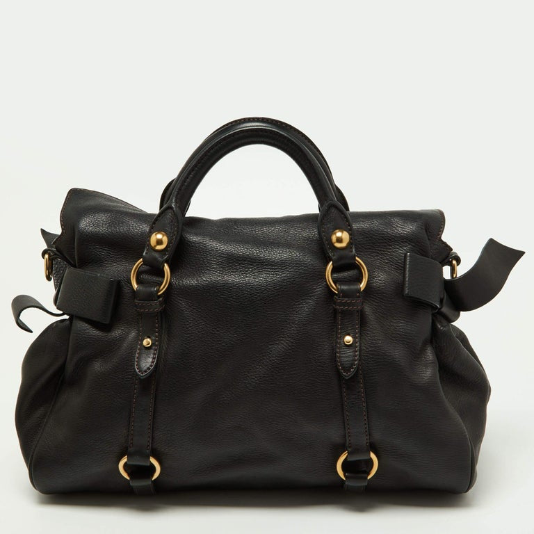 Miu Miu Black Vitello