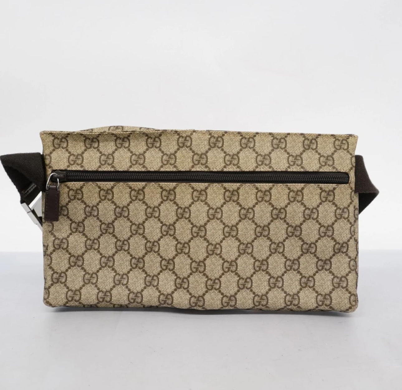 Gucci Chestnut Brown GG Waist Bag