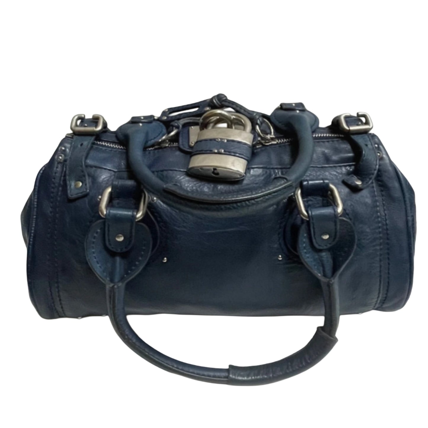 Chloé RARE Paddington in Blue with Silver Hardware