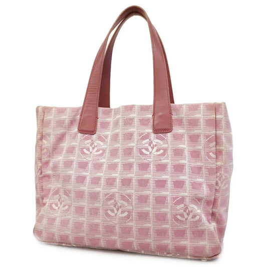 Chanel Rose Pink Travel Line Tote Bag