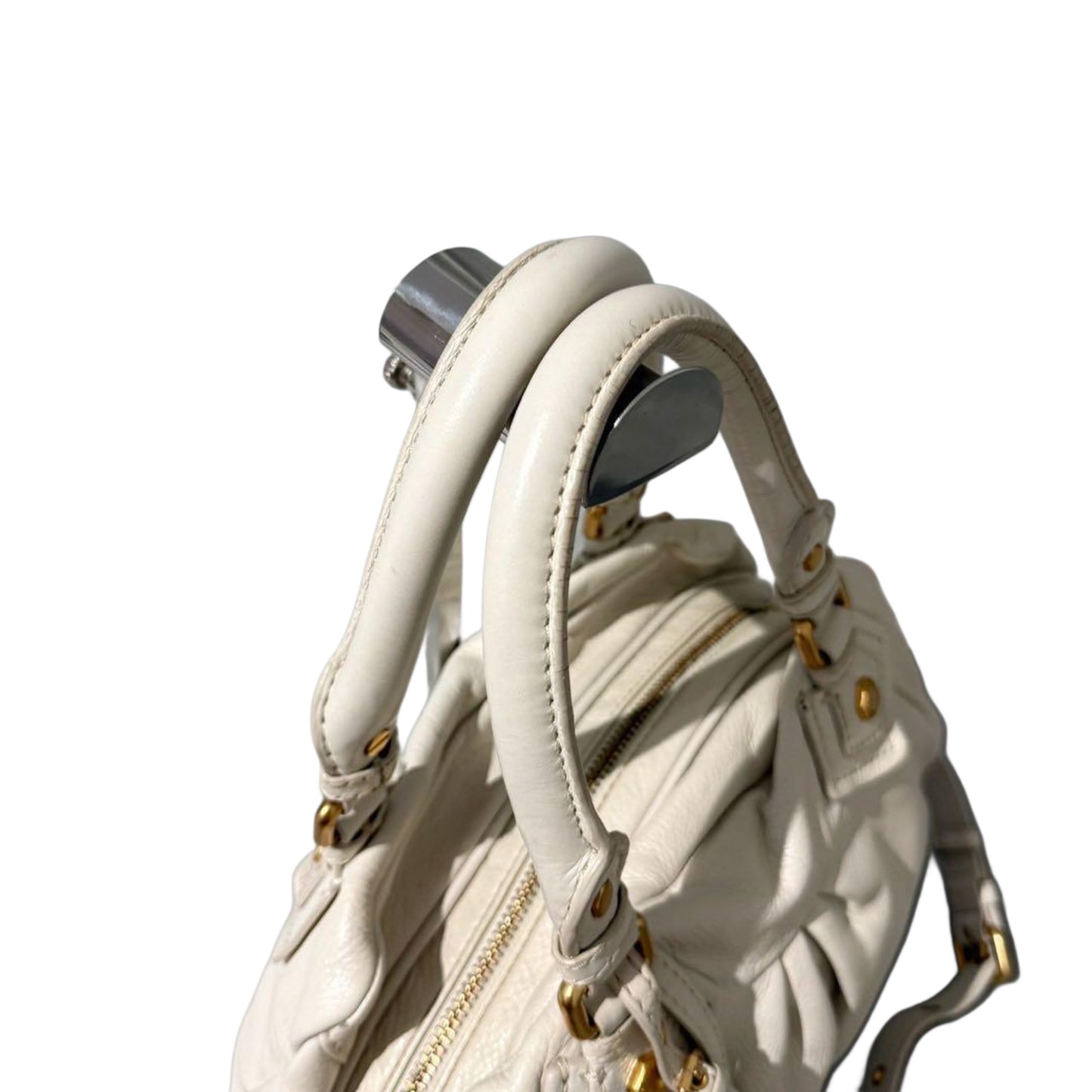 marc by marc jacobs baby groovee bag in ivory