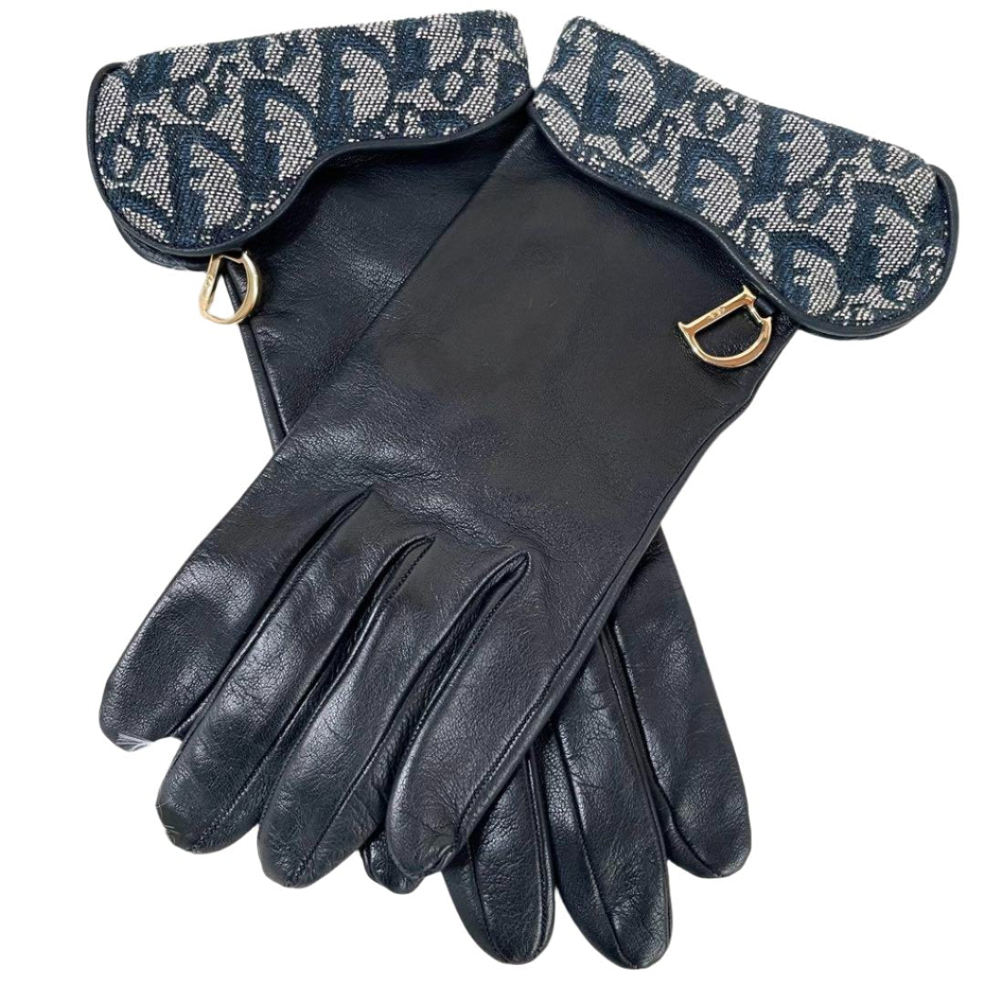 Christian Dior Saddle Trotter Gloves