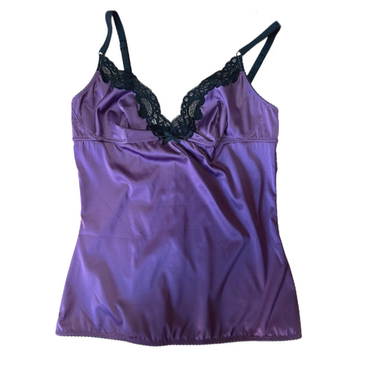 Dolce & Gabanna Purple Lace Bustier Top