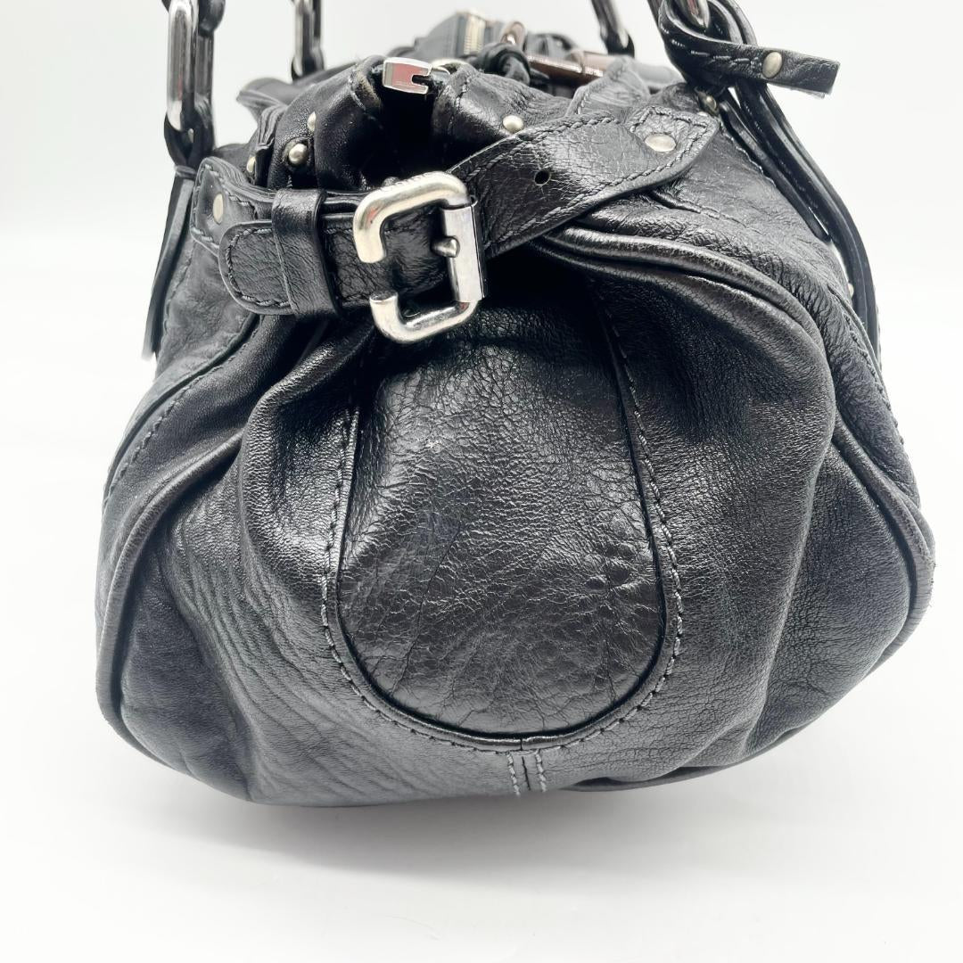 Chloé Rare Black Paddington Silver Hardware