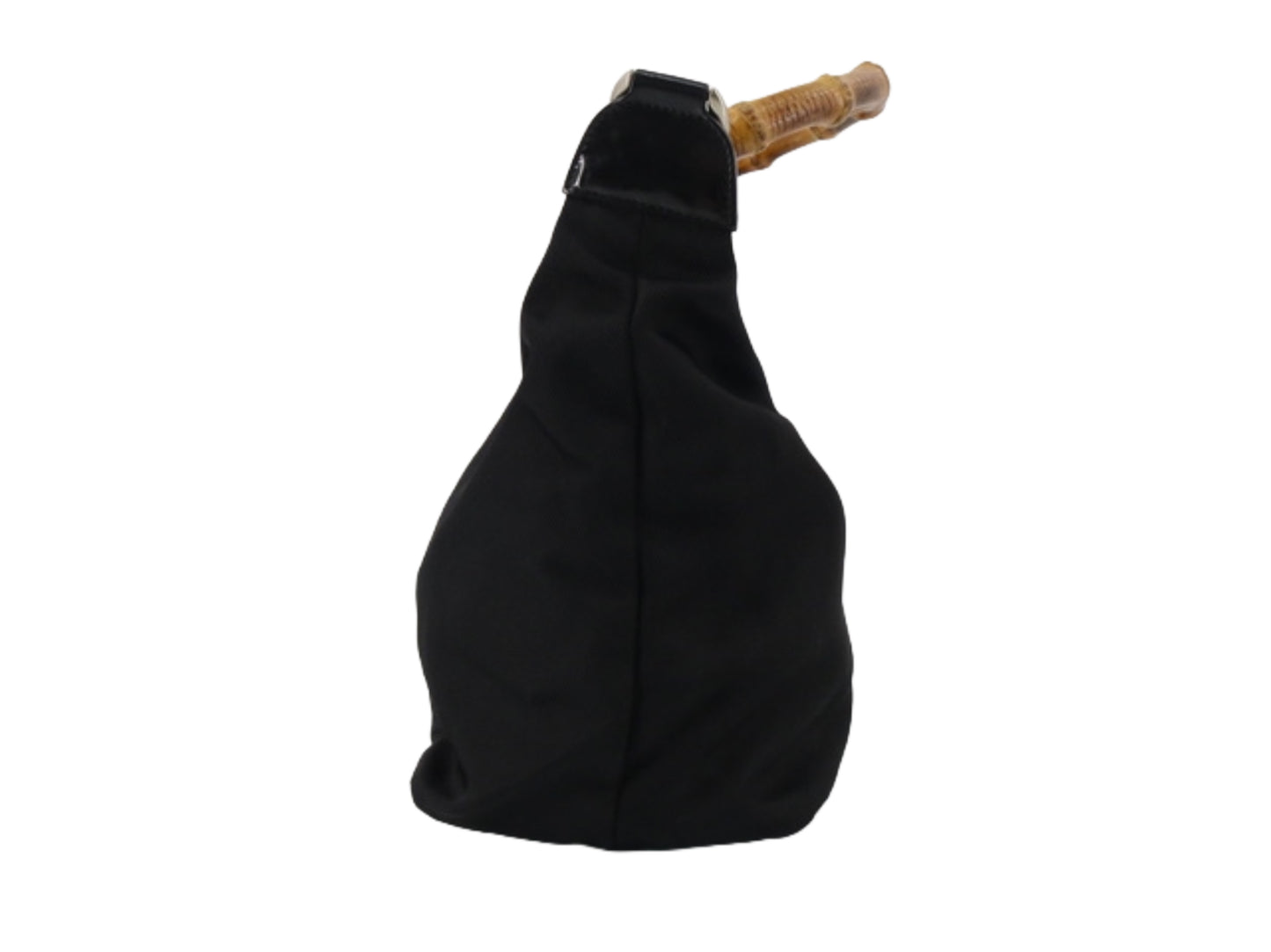 gucci by tom ford 90s bamboo top handle black bag