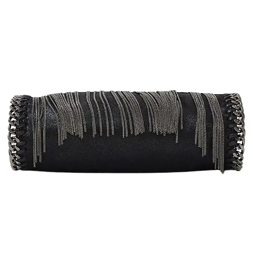 Stella McCartney Falabella Fringe Metallic Bag