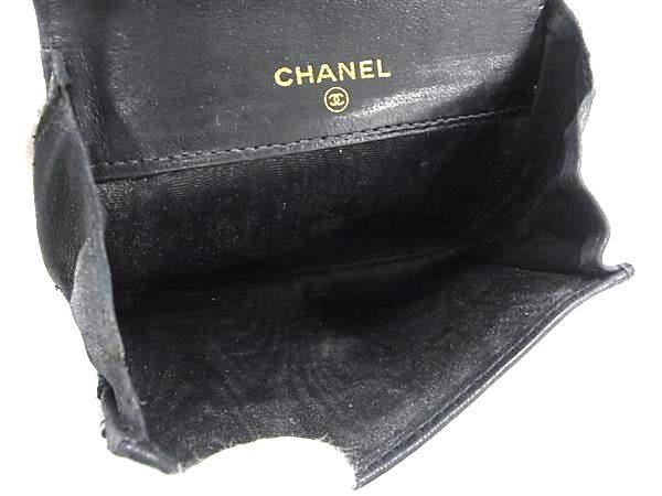 Chanel Black CC Leather Wallet