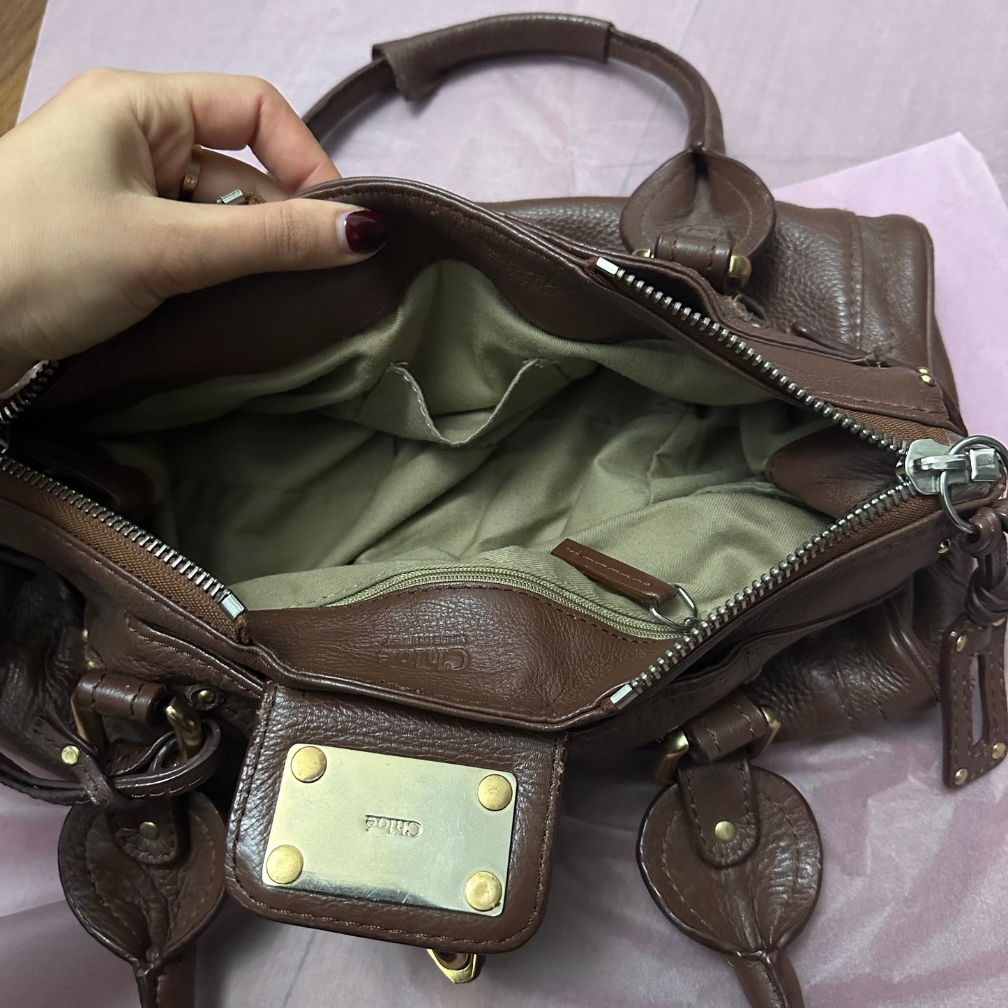 Chloé Chocolate Brown Paddington