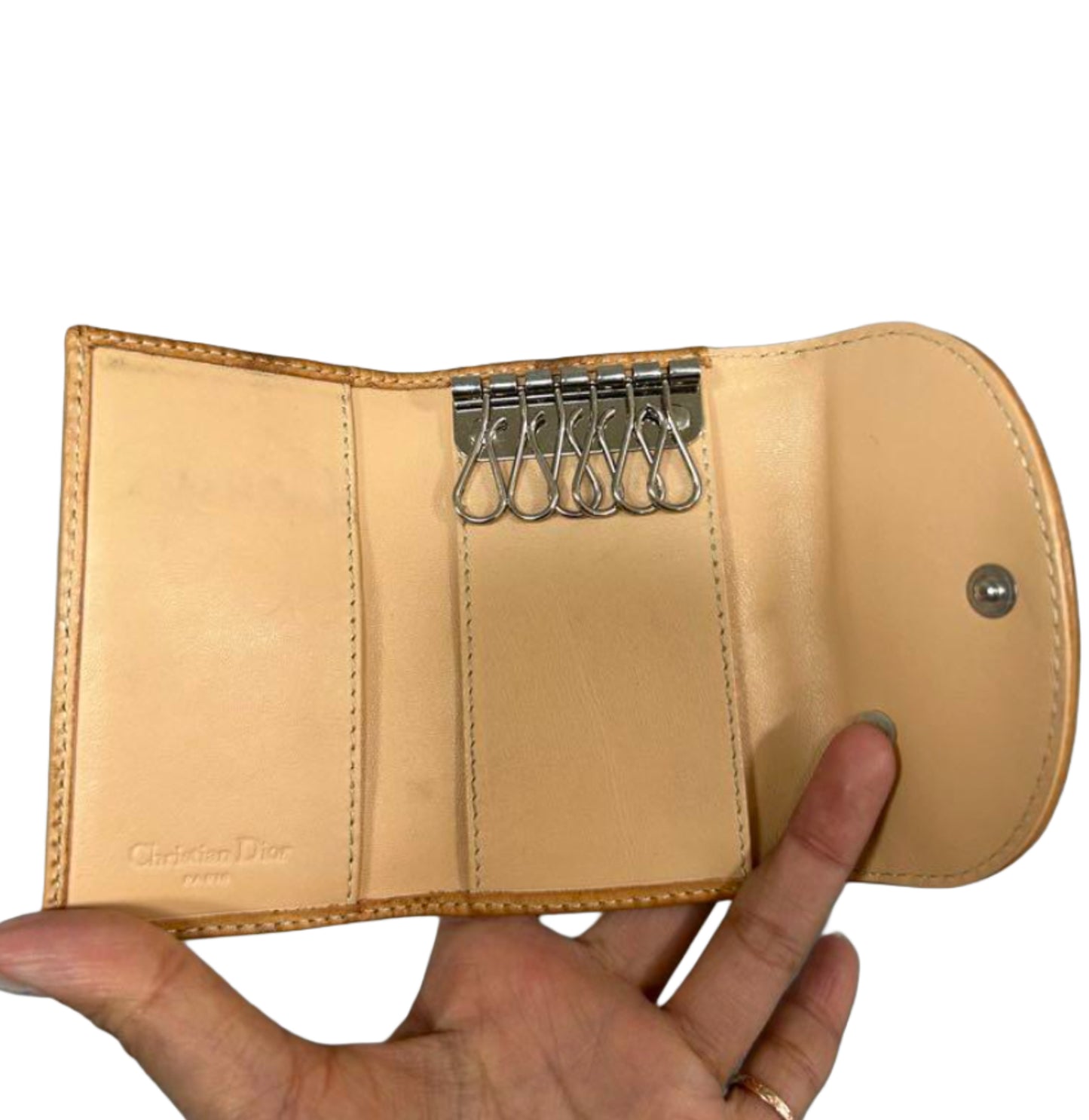 Christian Dior Romantique Key Wallet