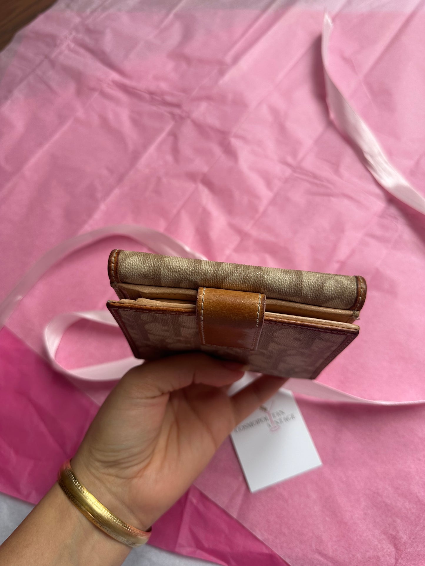 Christian Dior Romantique Diorissimo Bi-Fold Wallet