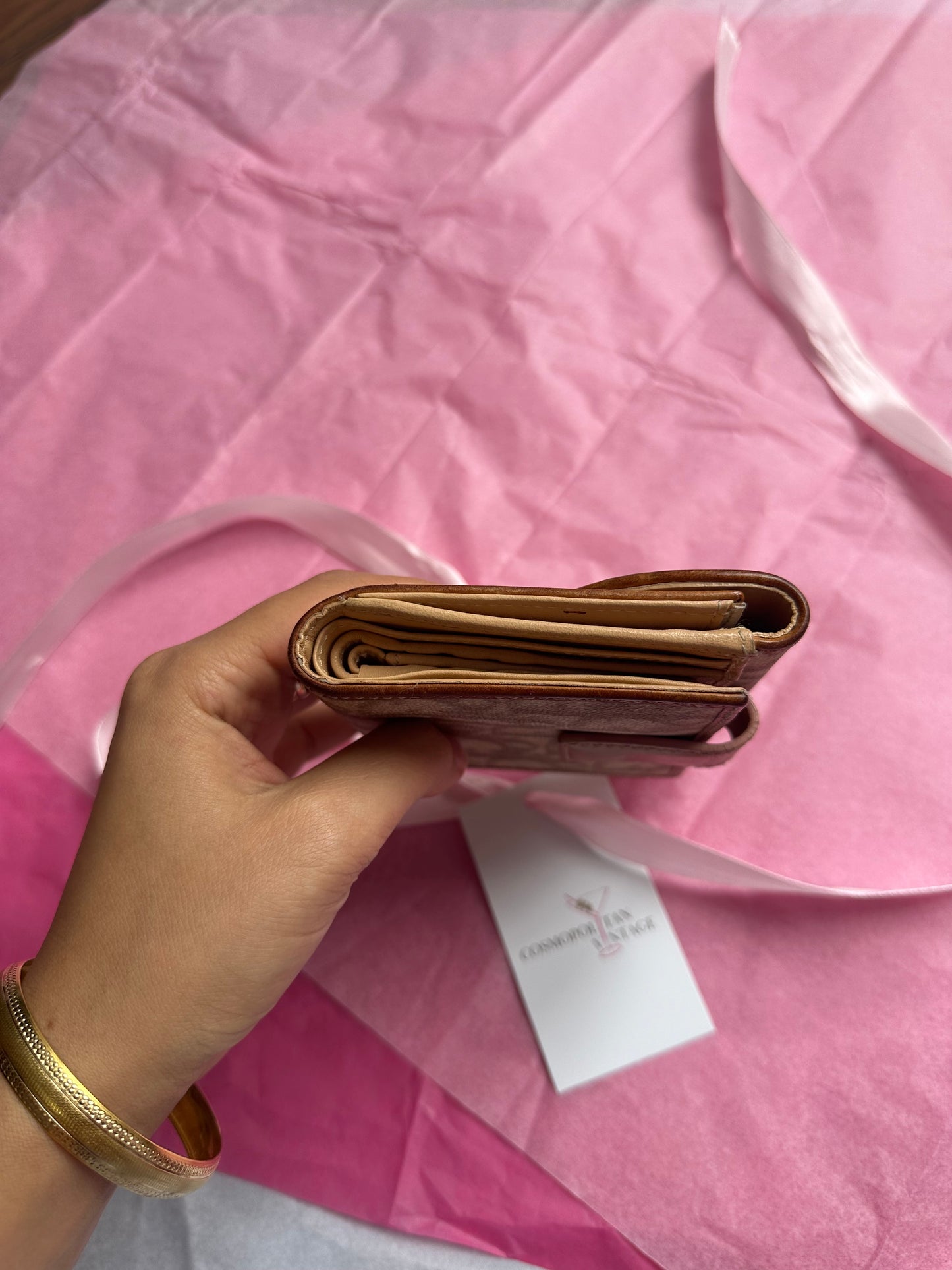 Christian Dior Romantique Diorissimo Bi-Fold Wallet
