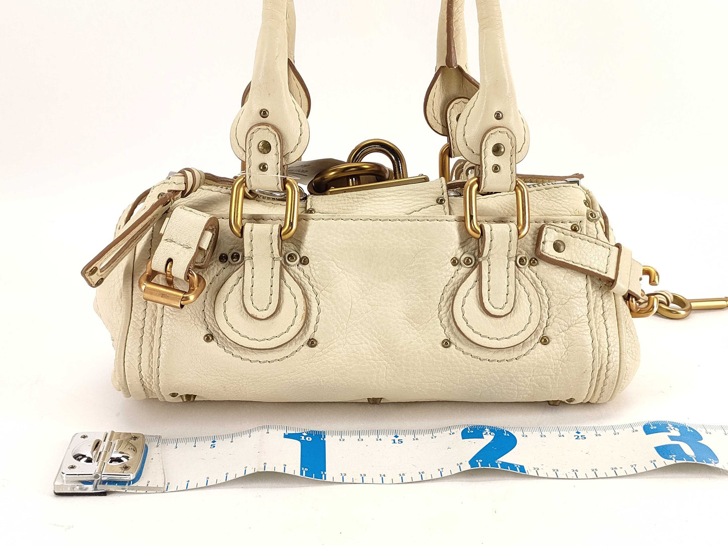chloé ivory mini paddington