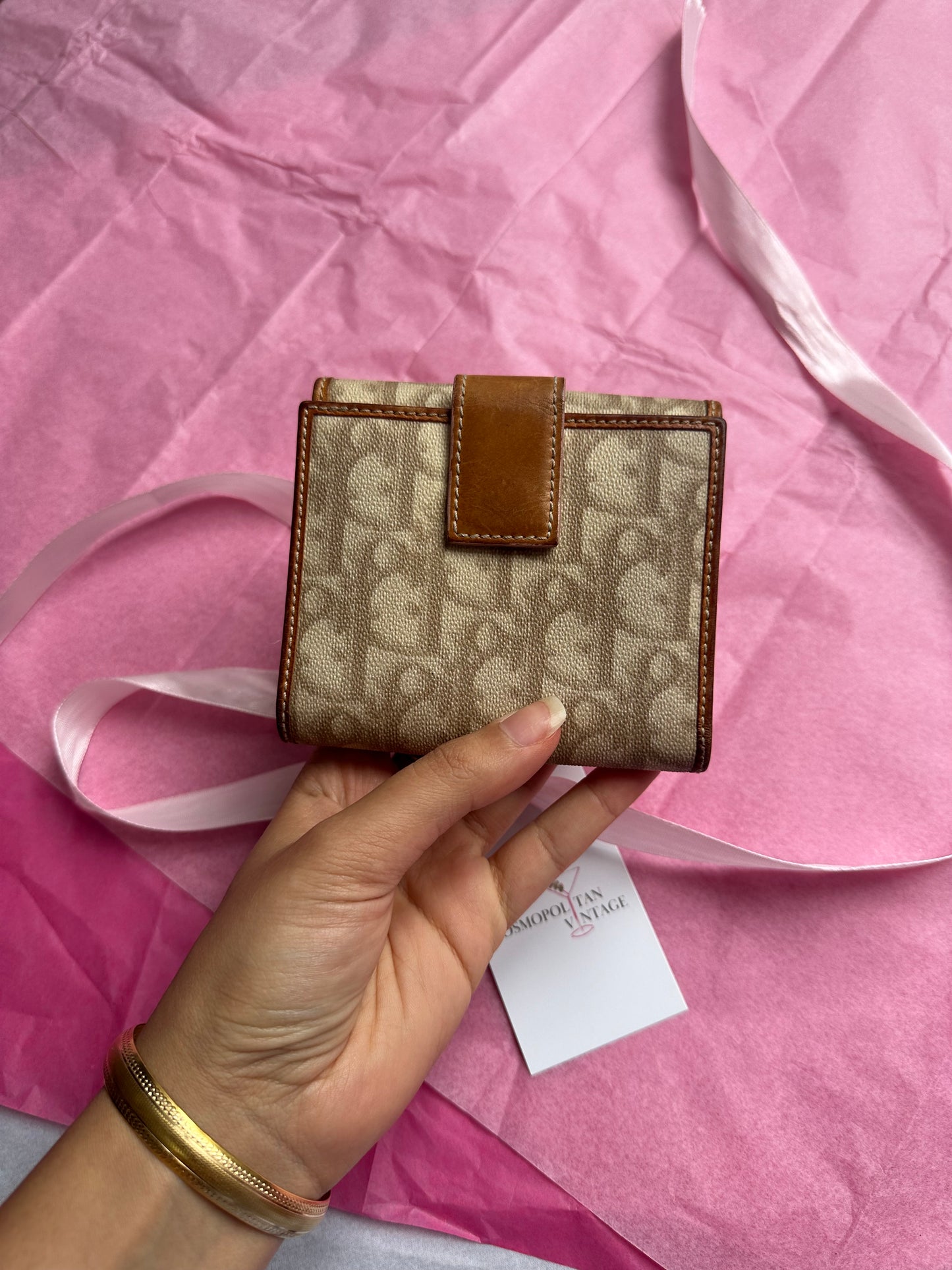 Christian Dior Romantique Diorissimo Bi-Fold Wallet