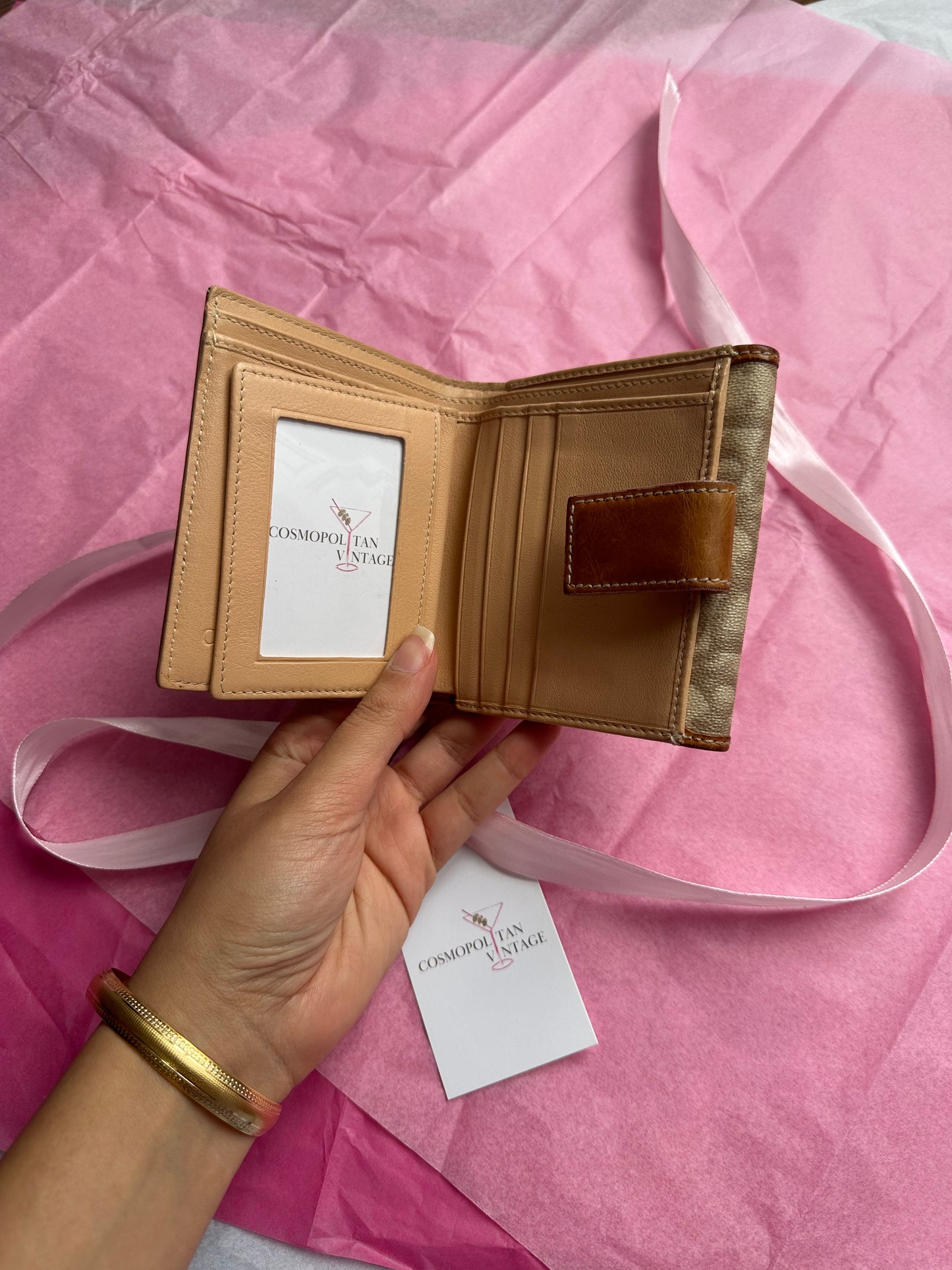 Christian Dior Romantique Diorissimo Bi-Fold Wallet
