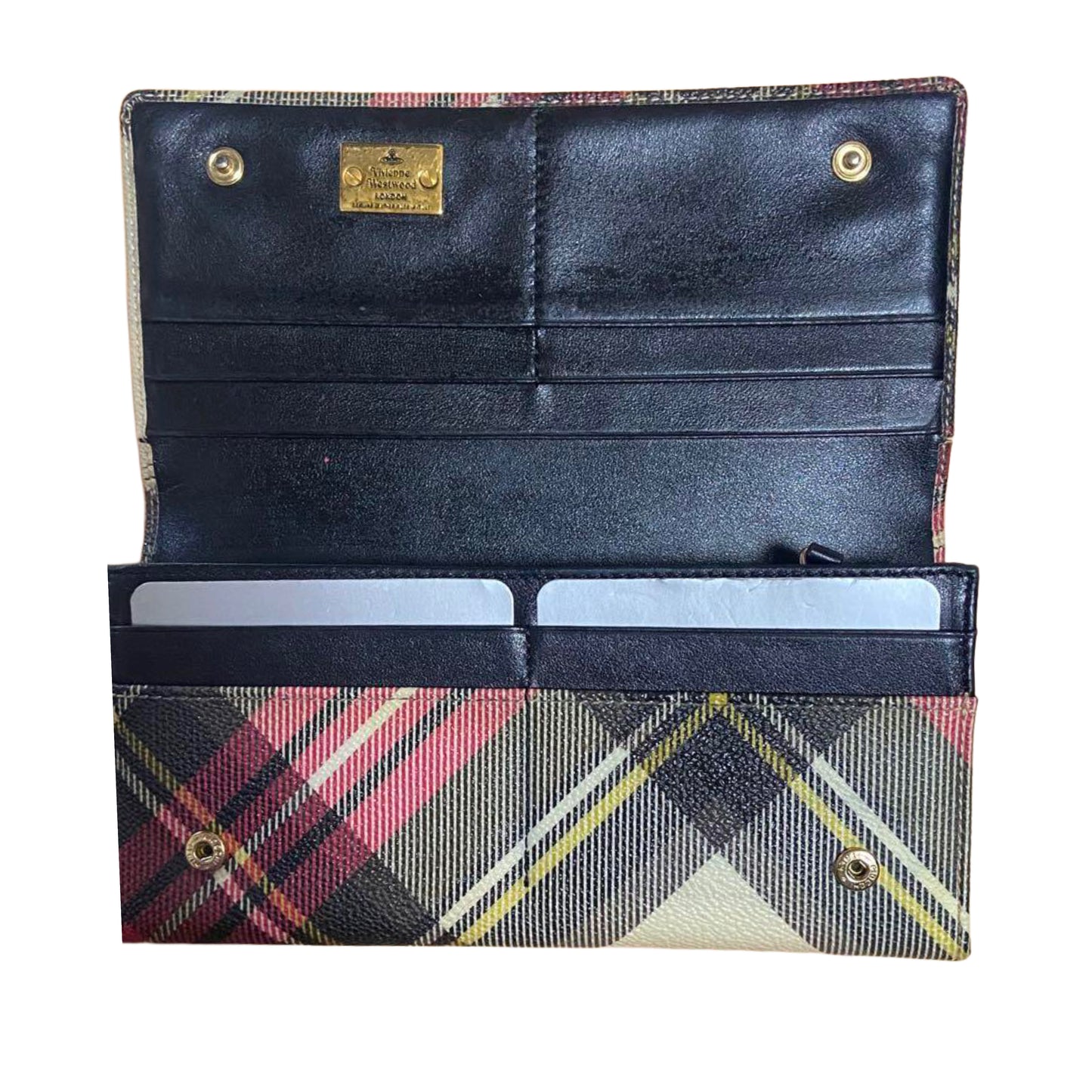 Vivienne Westwood Plaid Wallet