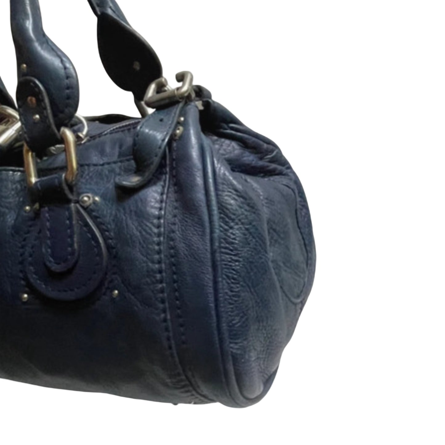 Chloé RARE Paddington in Blue with Silver Hardware