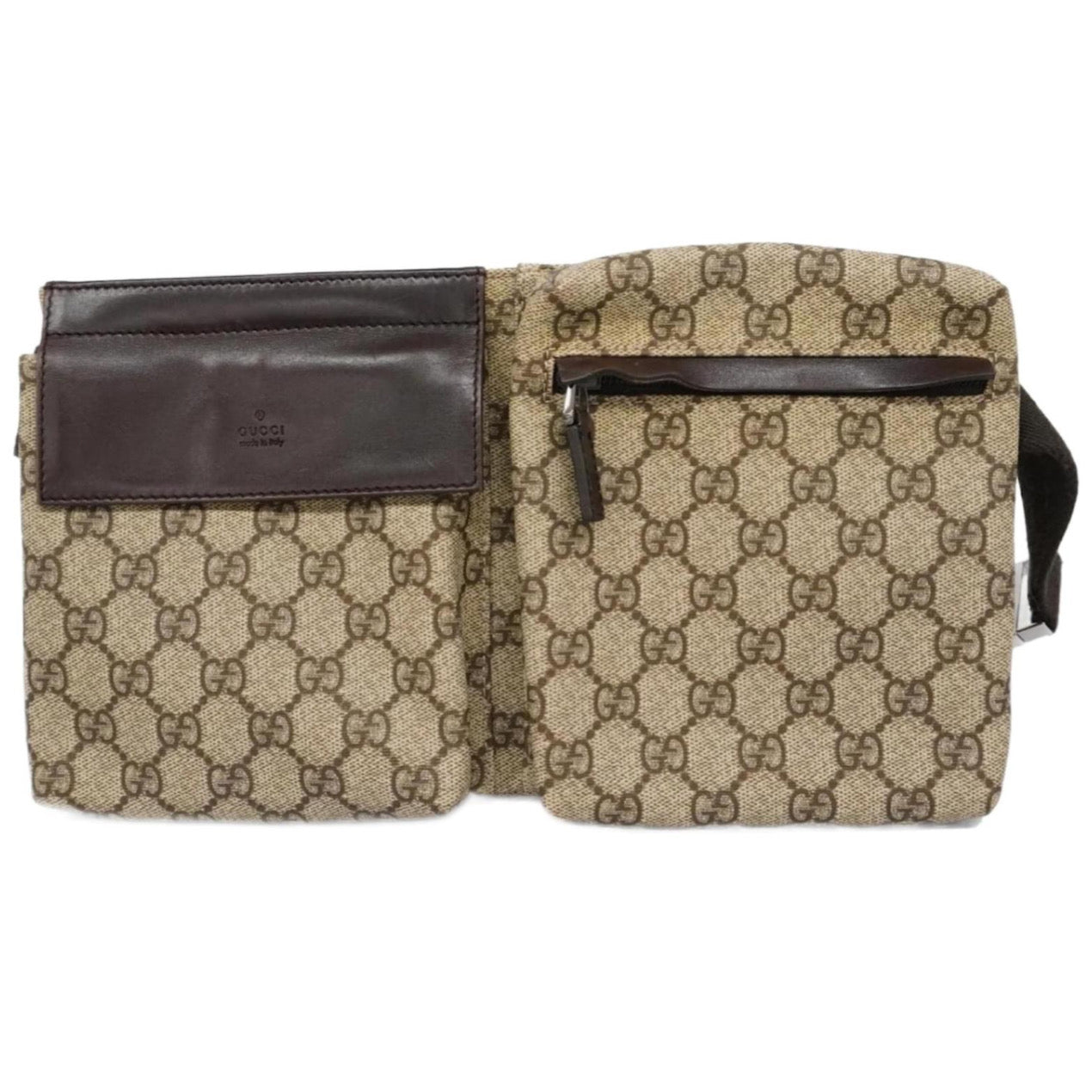 Gucci Chestnut Brown GG Waist Bag