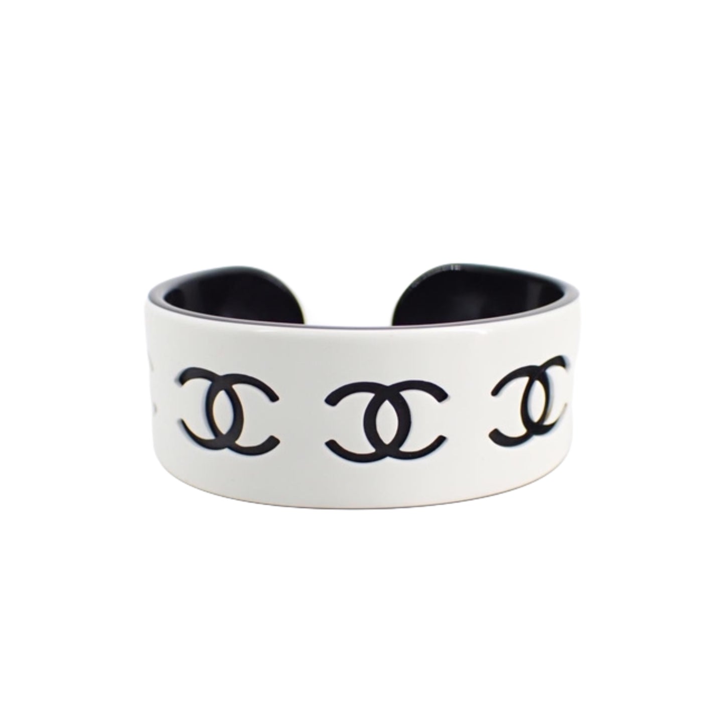 chanel vintage cc bangle bracelet