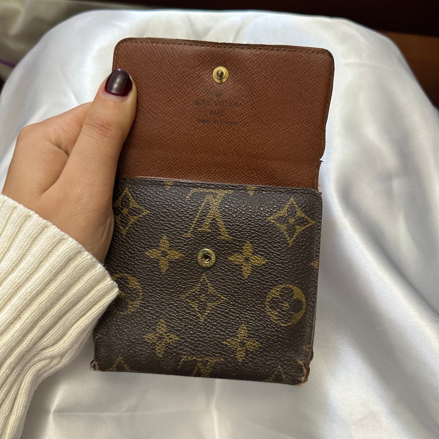 Louis Vuitton Vintage Multi Compartment Monogram Wallet