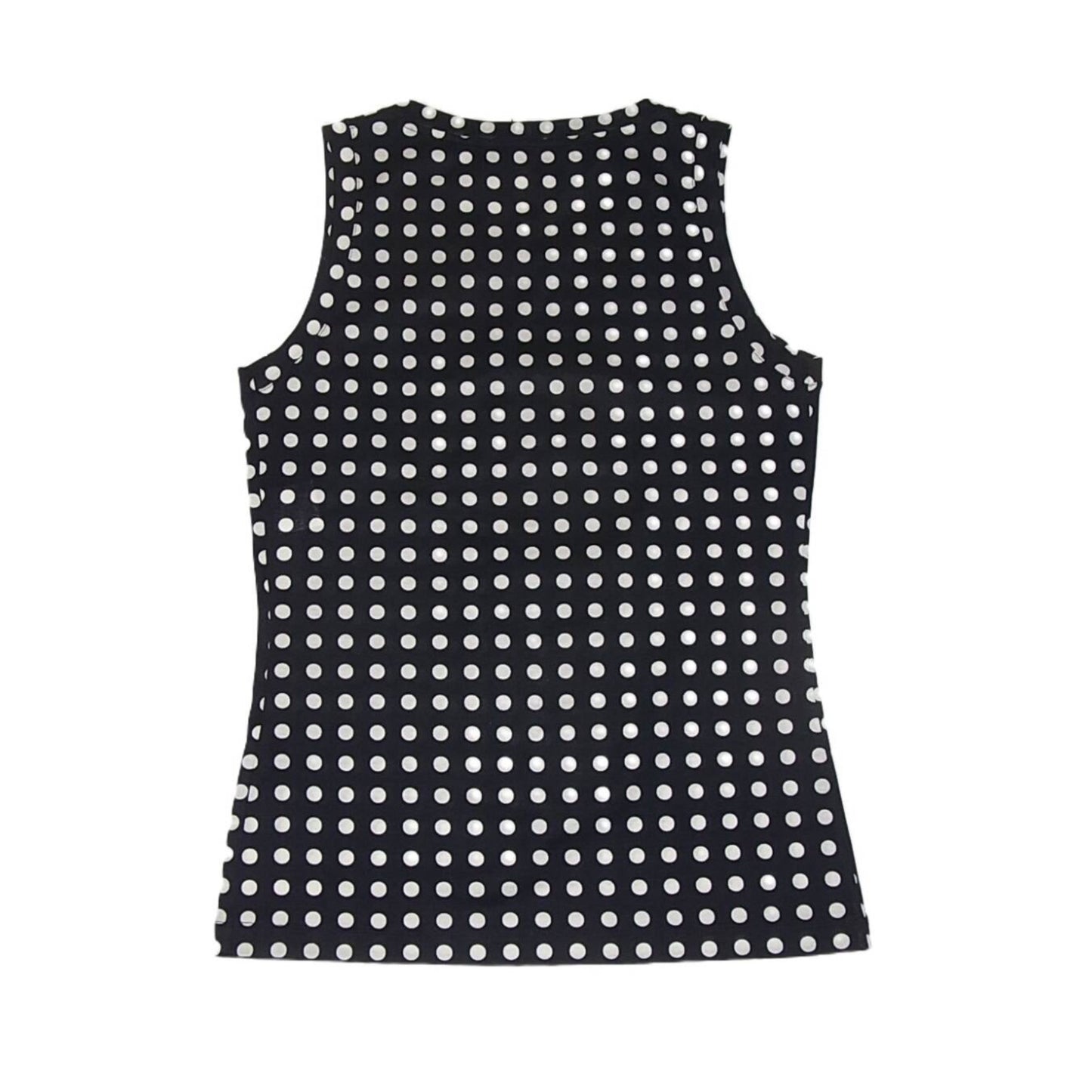 yves saint laurent rive gauche polkadot top
