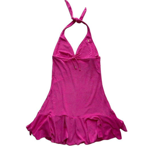 Ralph Lauren Barbie Fuchsia Terry Mini Dress