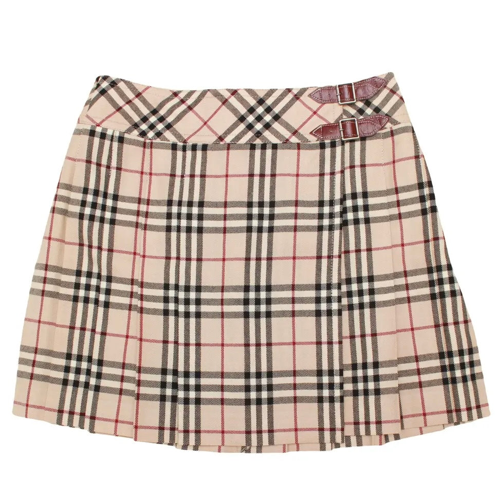 Burberry Iconic Plaid Mini Skirt