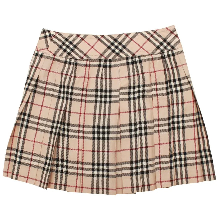 Burberry Iconic Plaid Mini Skirt