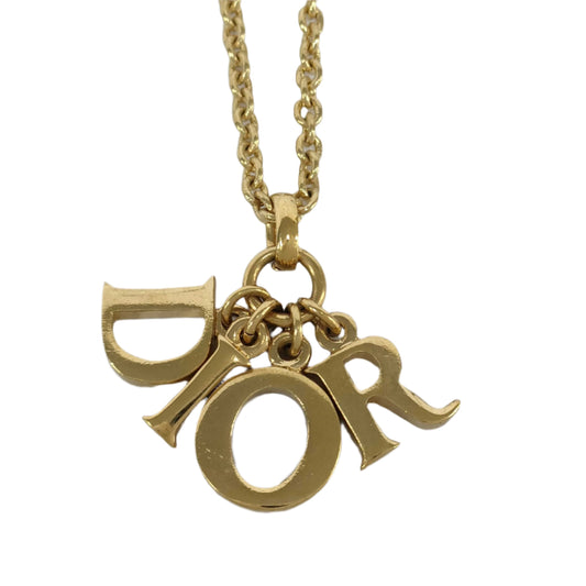 Christian Dior Logo Necklace