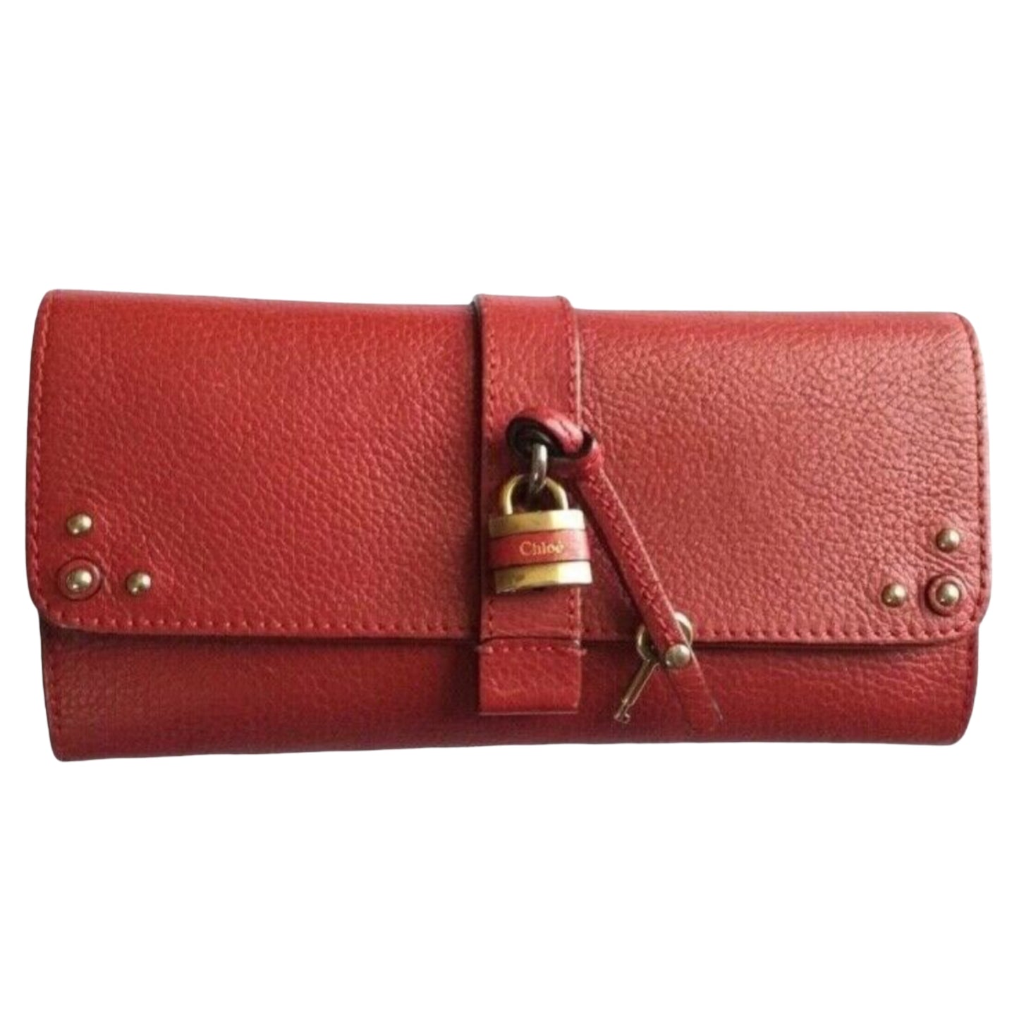 Chloe Paddington Red Wallet