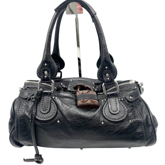 Chloé Rare Black Paddington Silver Hardware