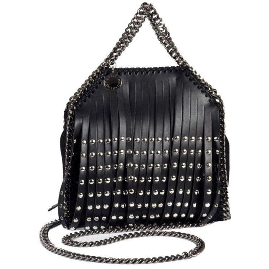 Stella McCartney Falabella Fringe Studded Bag