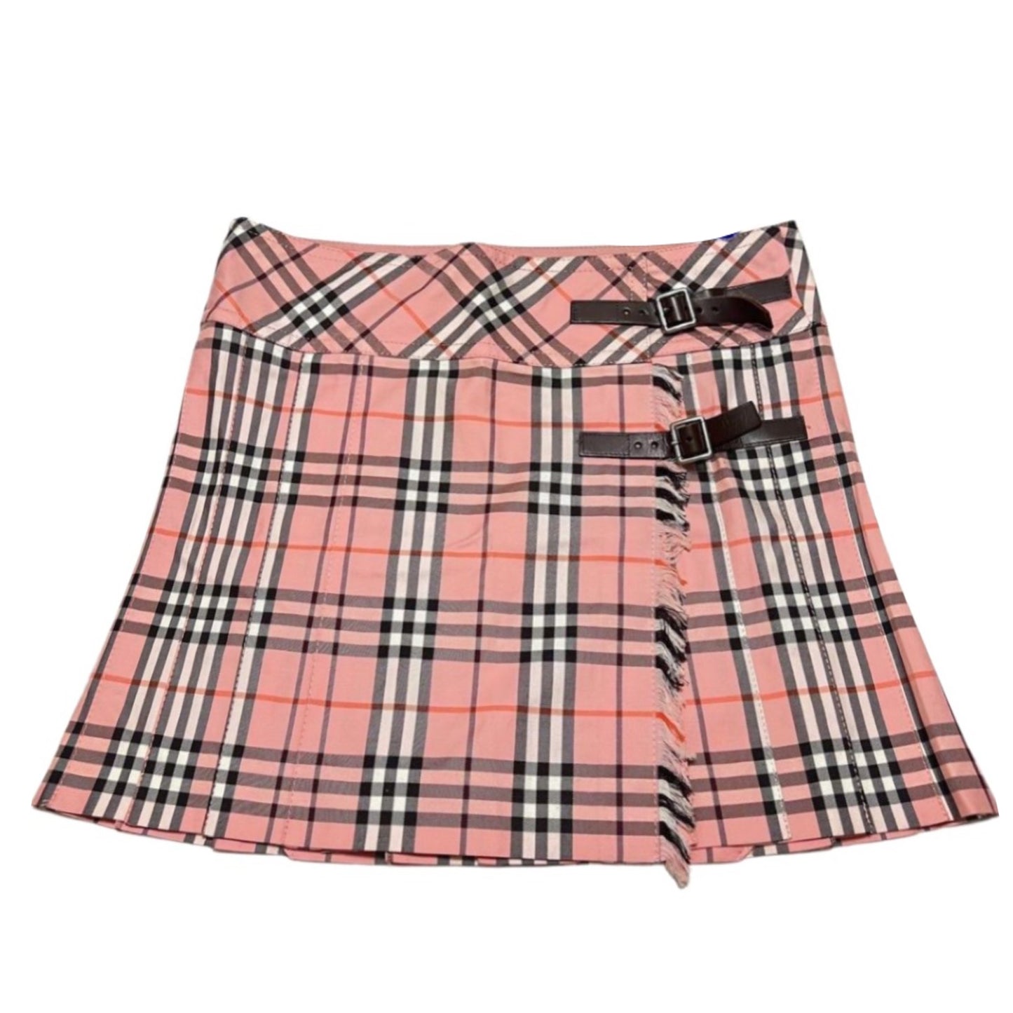 Rare Burberry Barbie Pink Mini Wrap Skirt