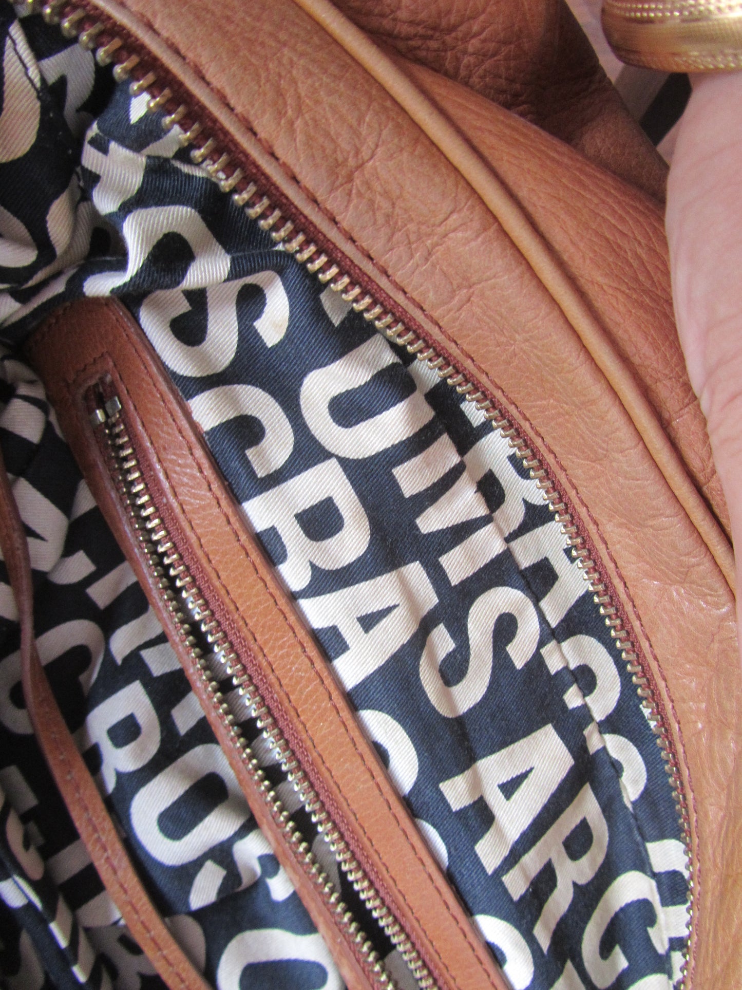 marc by marc jacobs vintage large groovee in chestnut brown