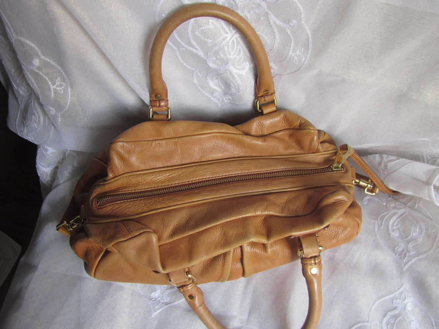 marc by marc jacobs vintage large groovee in chestnut brown