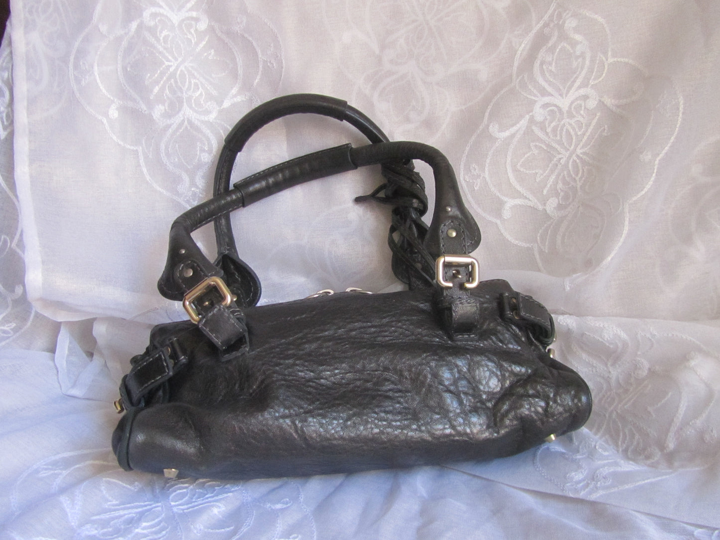 chloé mini chain paddington bag