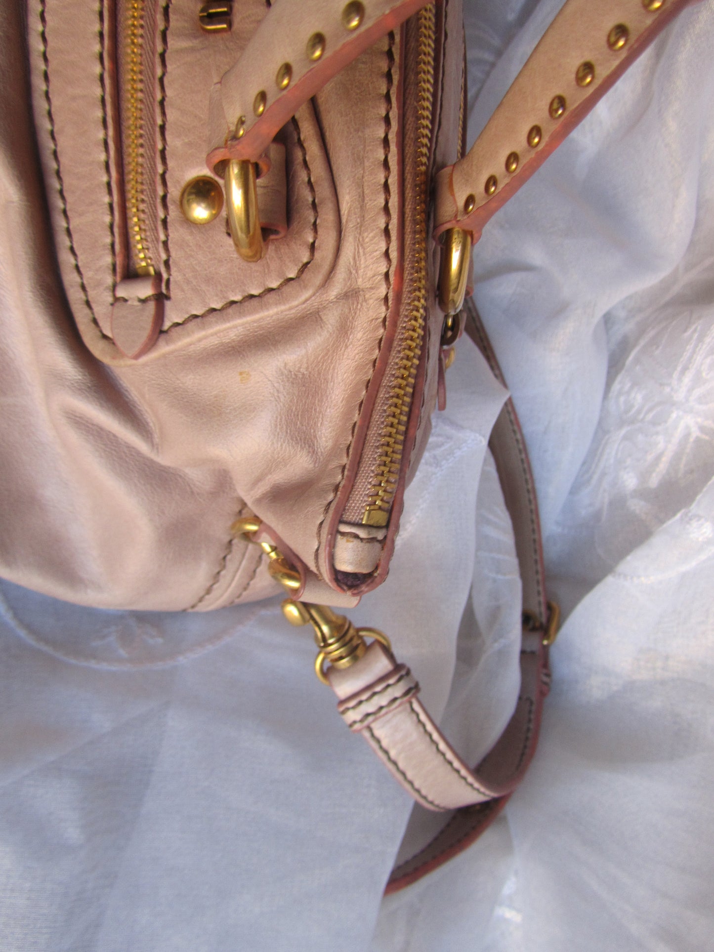 Miu Miu Vintage Heart Charm Pink Bag