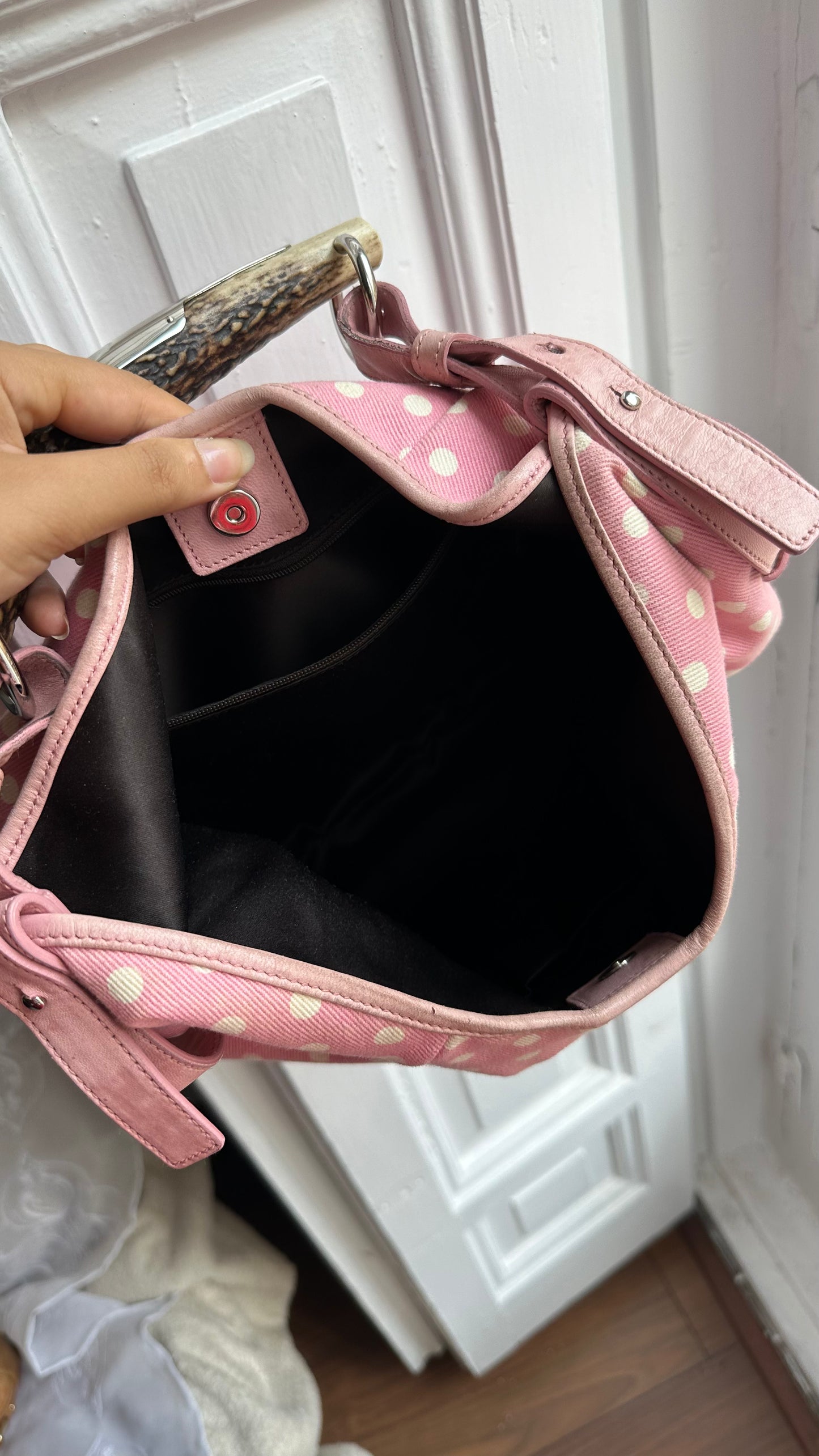 yves saint laurent rive gauche pink polkadot mombasa