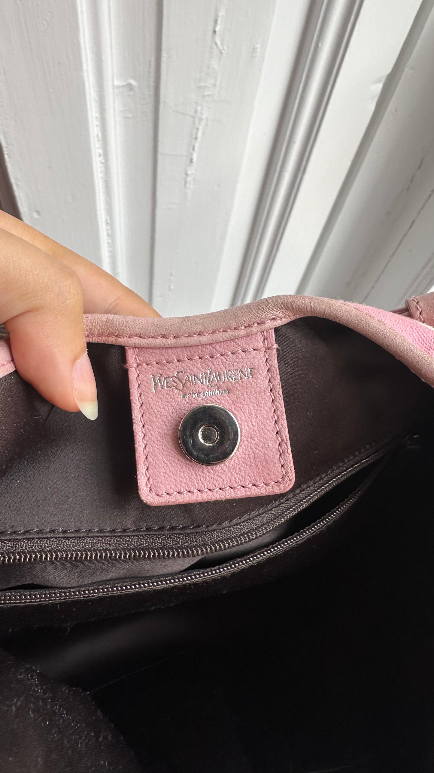 yves saint laurent rive gauche pink polkadot mombasa