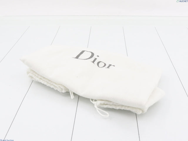 Dior Grey Cannage Quilted Charm Bag