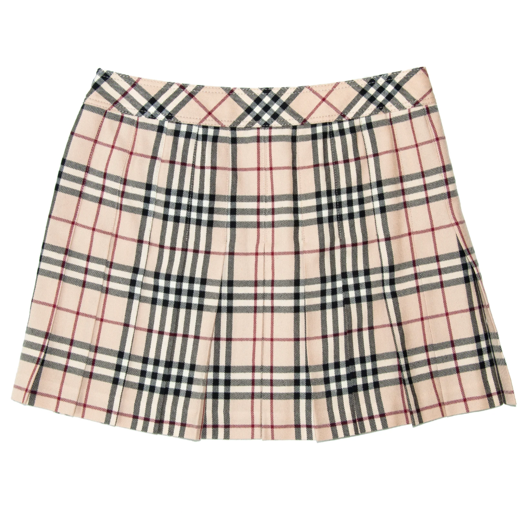 Burberry Iconic Plaid Mini Skirt