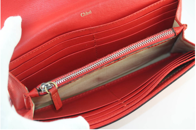 Chloe Paddington Red Wallet