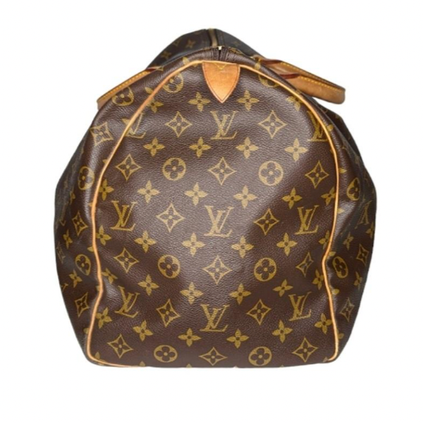 Vintage Louis Vuitton Iconic Travel Duffel Bag Monogram Keepall 50