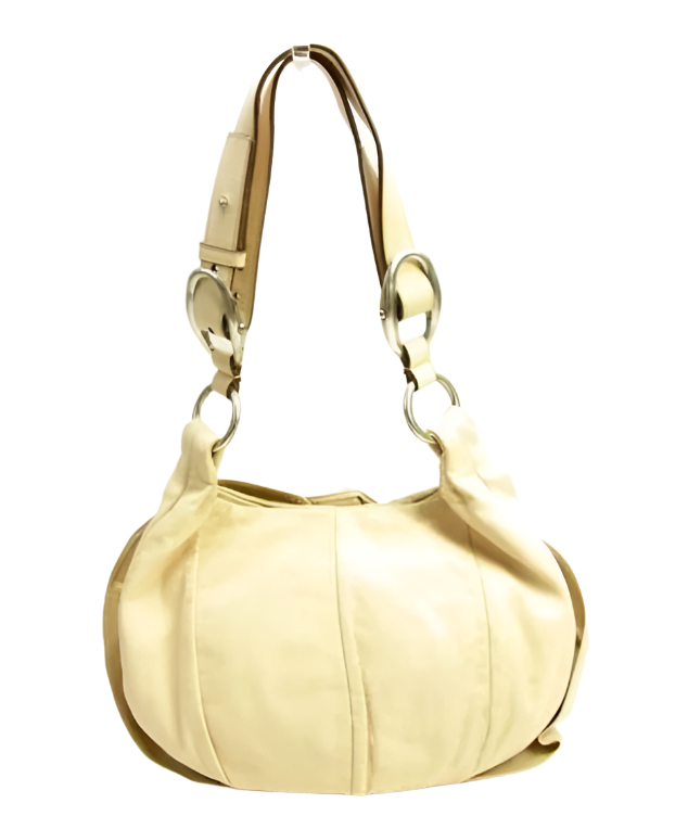 Yves Saint Laurent Beige Nadja Rose Bag