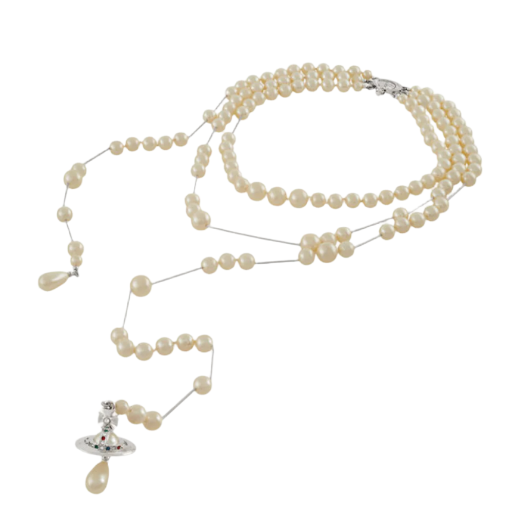 Vivienne Westwood Broken Pearl Necklace