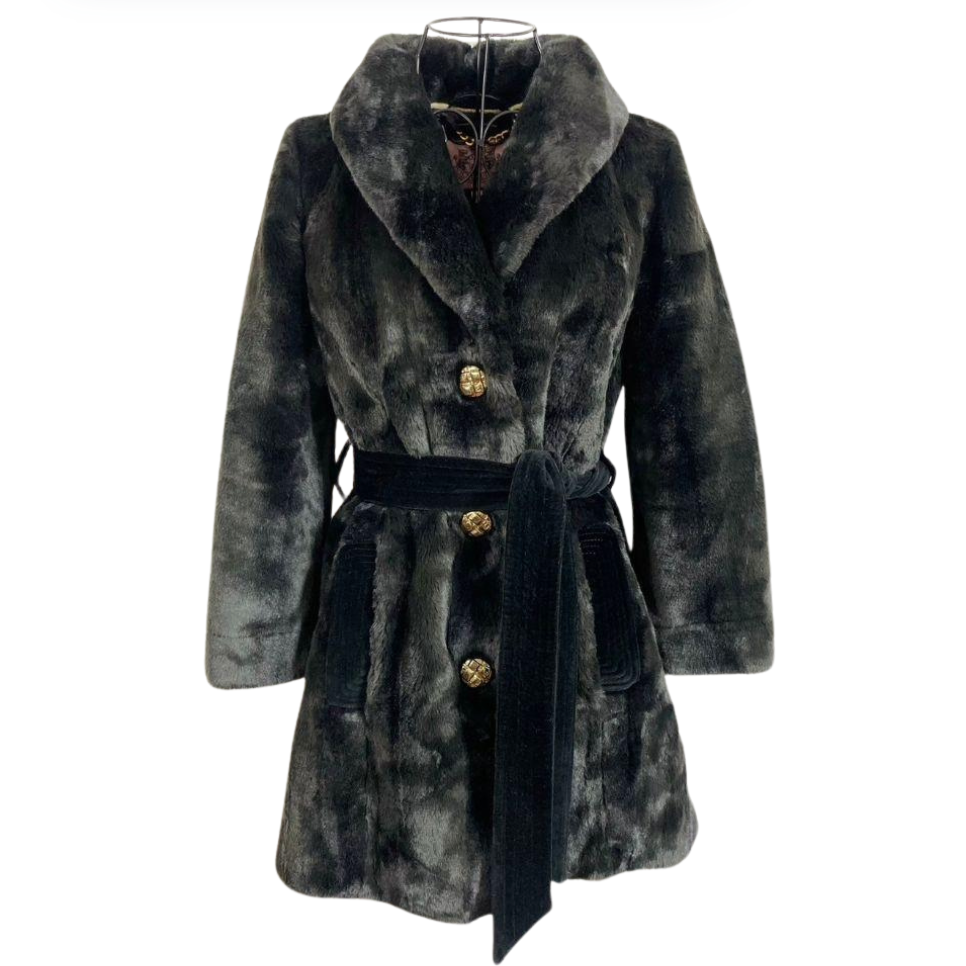 Juicy Couture Elegant Fur Winter Coat