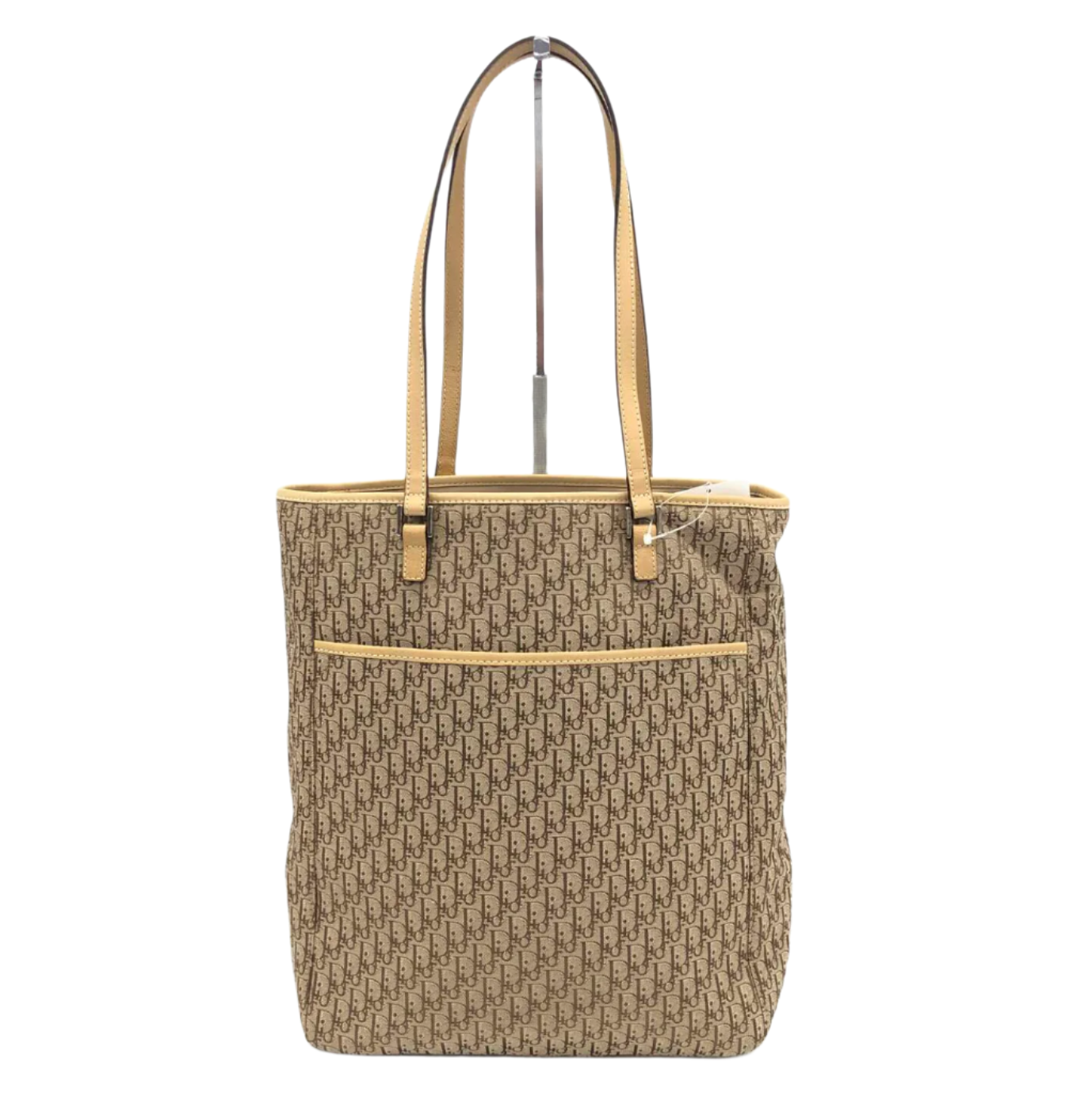 Dior Diorissimo Canvas and Leather Tote Bag