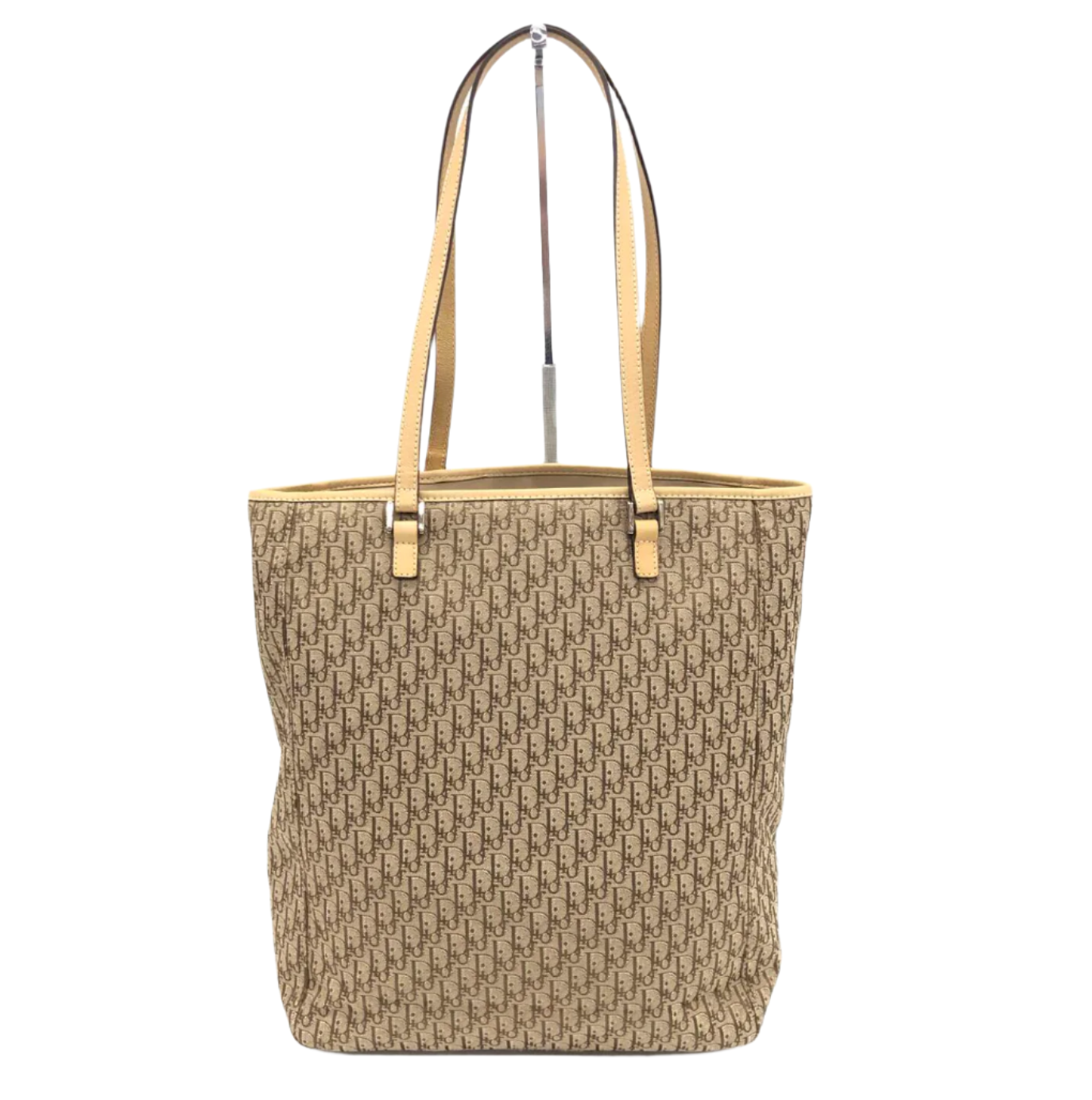 Dior Diorissimo Canvas and Leather Tote Bag